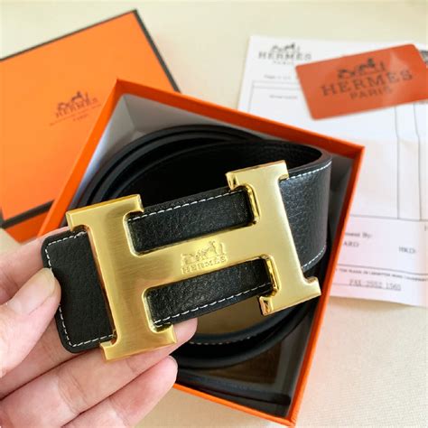 hermes mens belt real vs fake|how to check hermes belts.